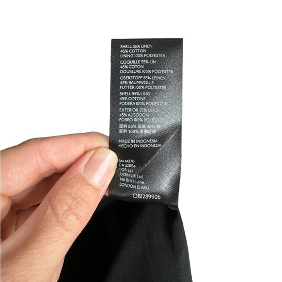 Free People | Ashby Double Breasted Blazer in Navy Pinstripe XS - Picture 7 of 10